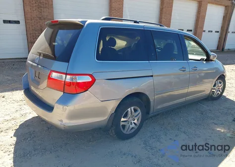 2007 Honda Odyssey Ex-L from USA, damaged, VIN 5FNRL38797B035357